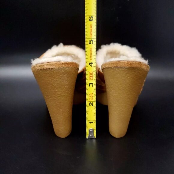 Cole Haan Suede Devon Clog Mules Heels Shoes Women's Size 8.5 - Picture 4 of 12